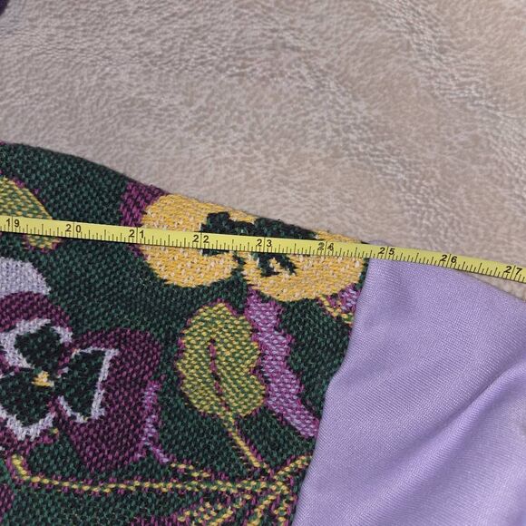 Greenwrld patchwork hoodie "Wildflower Dusk". Est size large. - Picture 7 of 12